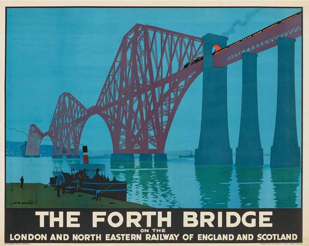 Henry George Gawthorn's poster The Forth Bridge sold for £12,096 in a previous Travel & Vintage Posters sale.
