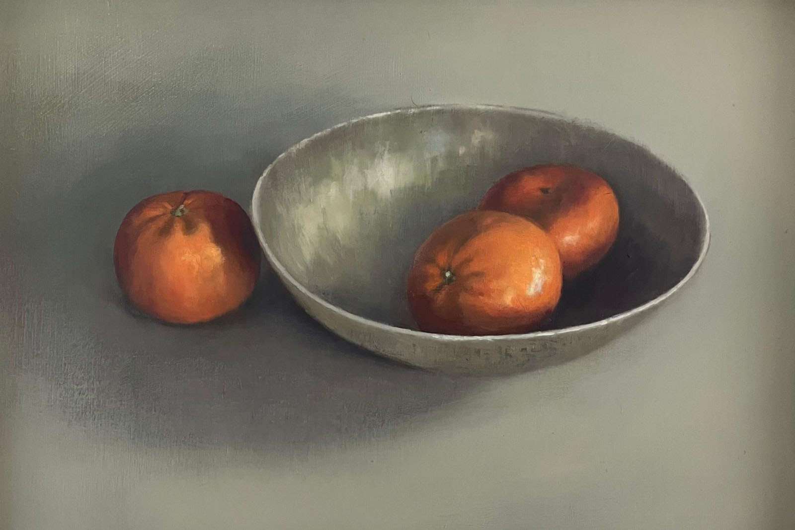 Lindsay Turk , 'CLEMENTINES II', oil on board