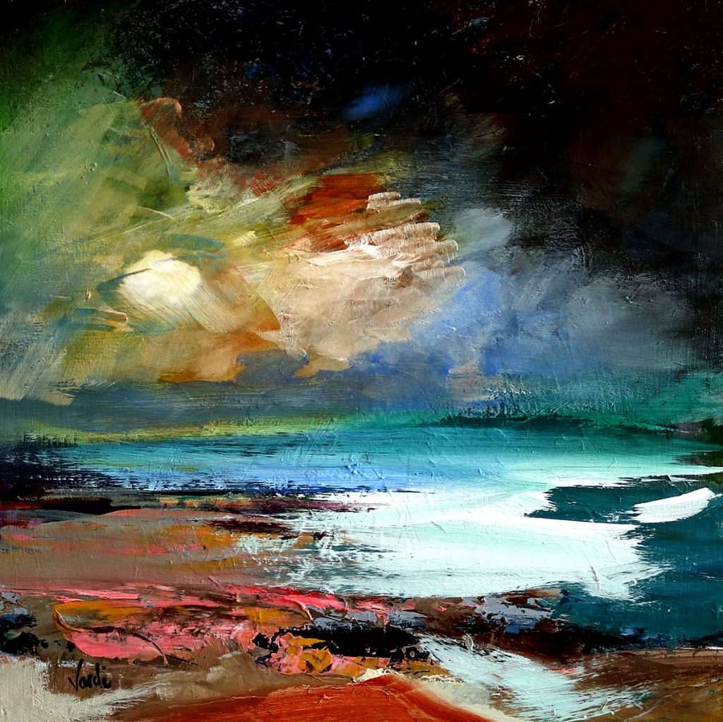 Arie Vardi, 'Storm brewing, Crarae'