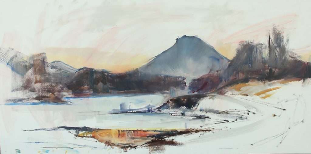 Astrid Leeson, 'After Work (Sma' Glen)', oil on board