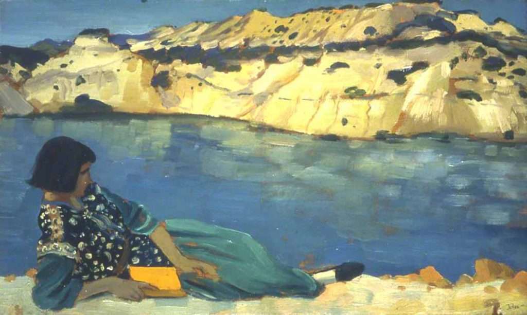 Augustus Edwin John, 1878-1961, 'The Blue Pool'