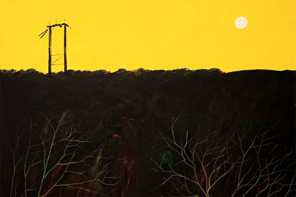 Colin Hay, 'The Old Pylon', acrylic on canvas