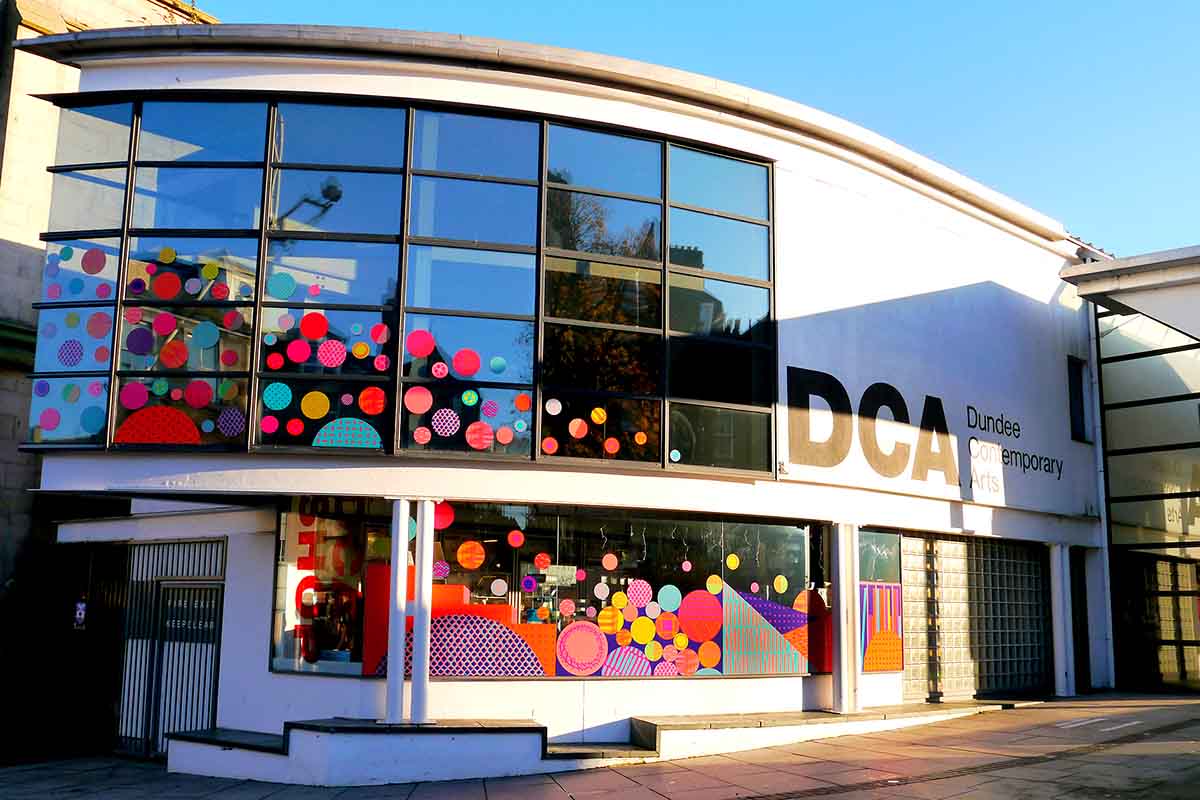 Art Night takes place during Dundee-based artist Saoirse Amira Anis’ exhibition Symphony for a Fraying Body at Dundee Contemporary Arts.