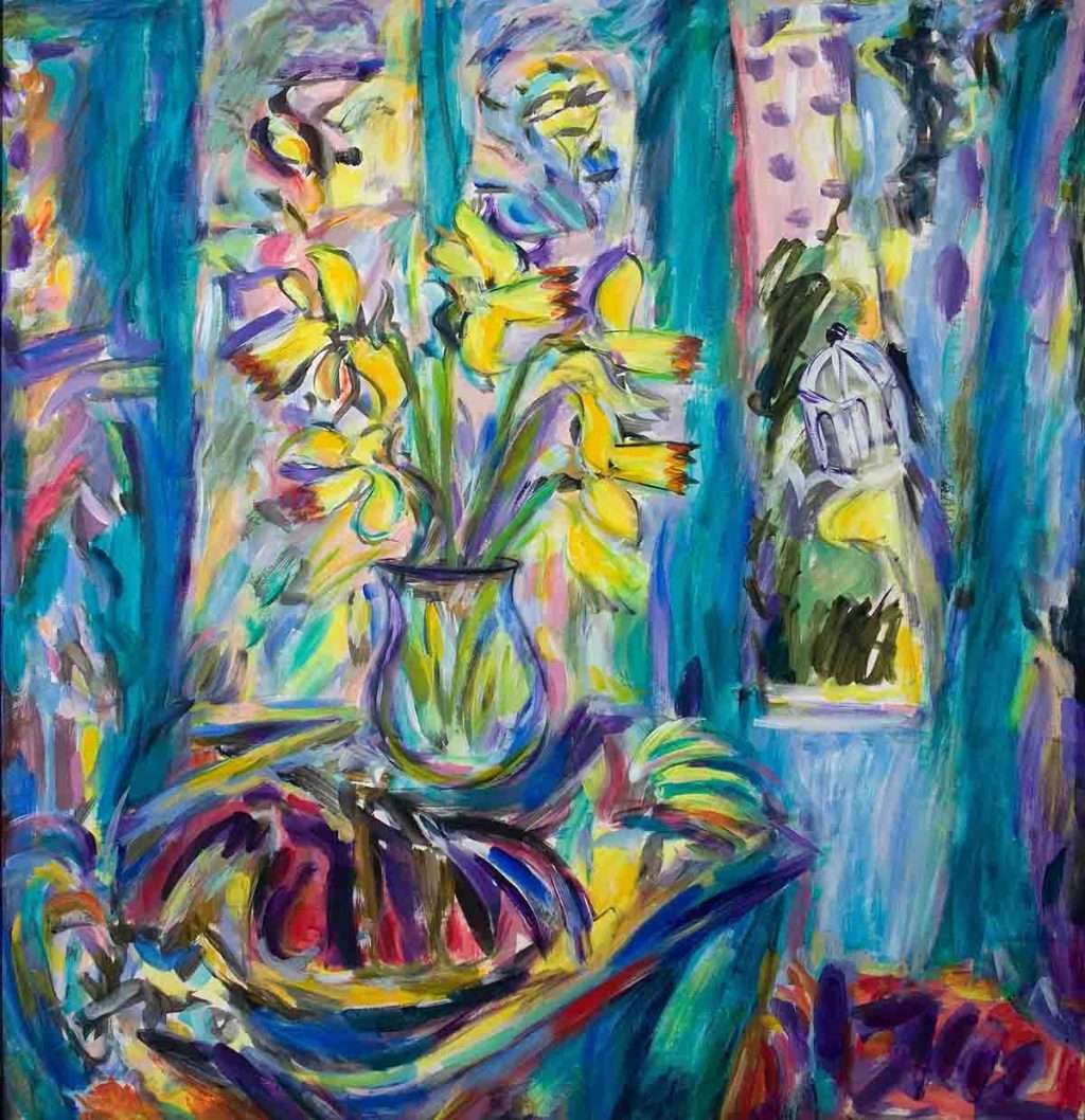 Fionna Carlisle, 'Northumberland Street', acrylic