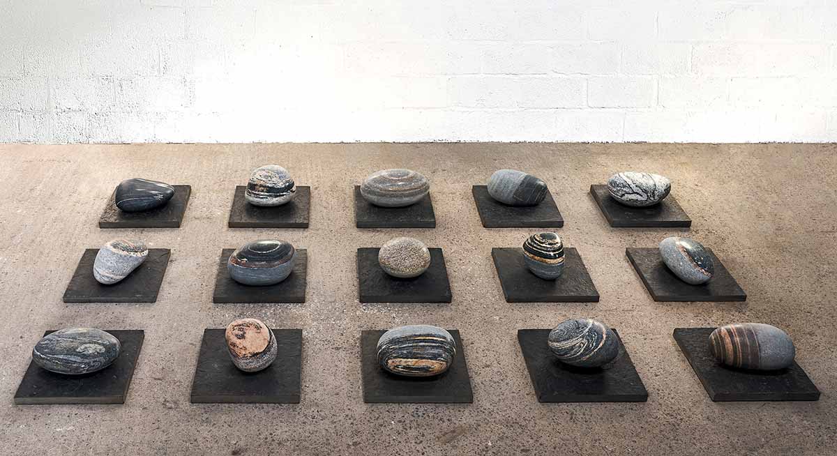 Jake Harvey, 'No vestige of a beginning : No prospect of an end', Lewisian gneiss and Caithness slate