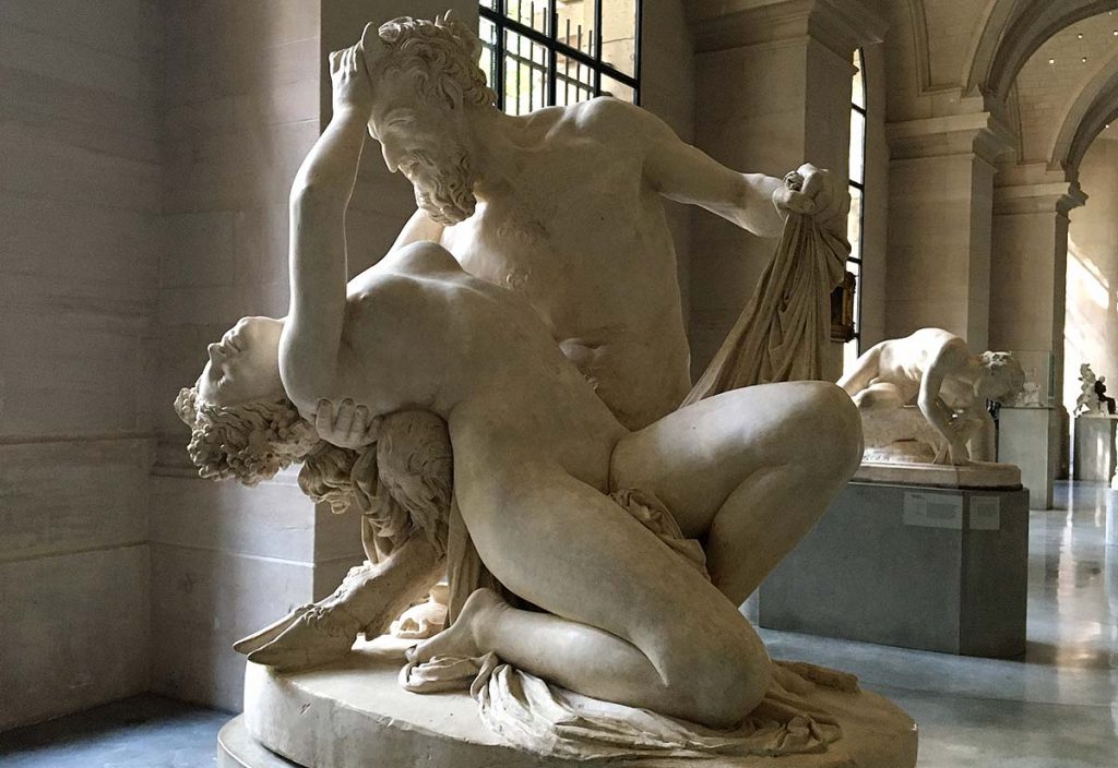 James Pradier, 'Satyre et Bacchante', 1833