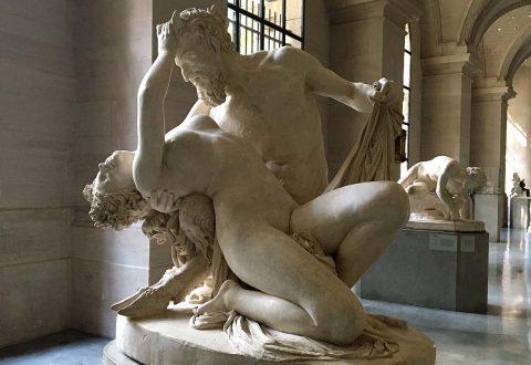 James Pradier, 'Satyre et Bacchante', 1833