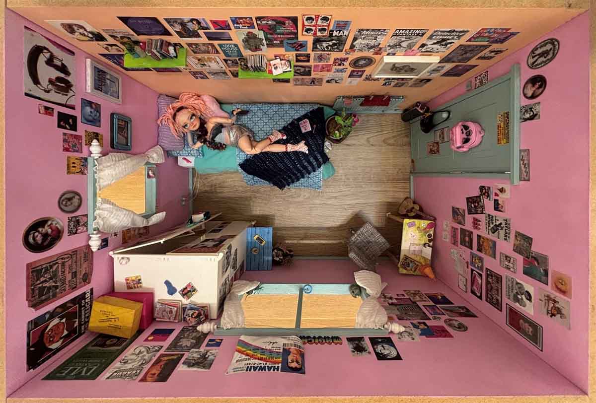 Olive Sinclair, 'Tracy's room and props', mixed-media model