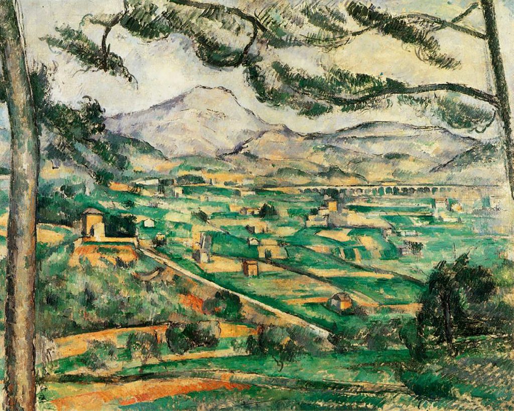 Paul Cezanne, ‘The Saint Victoire mountain with large pine’, 1886-87 (The Phillips Collection, Washington DC)