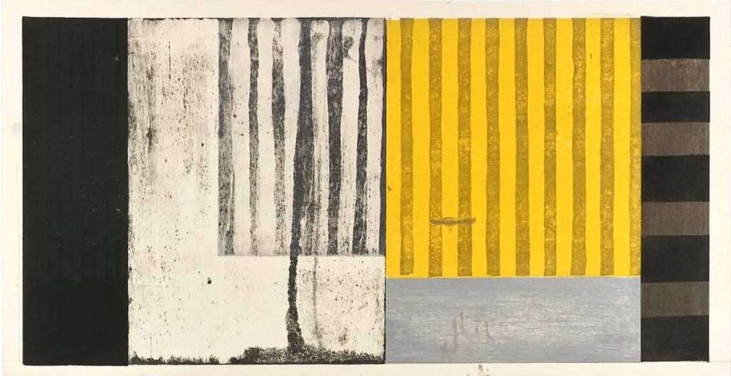 Paul Furneaux, 'Birch Trees', mokuhanga (Japanese woodblock print)