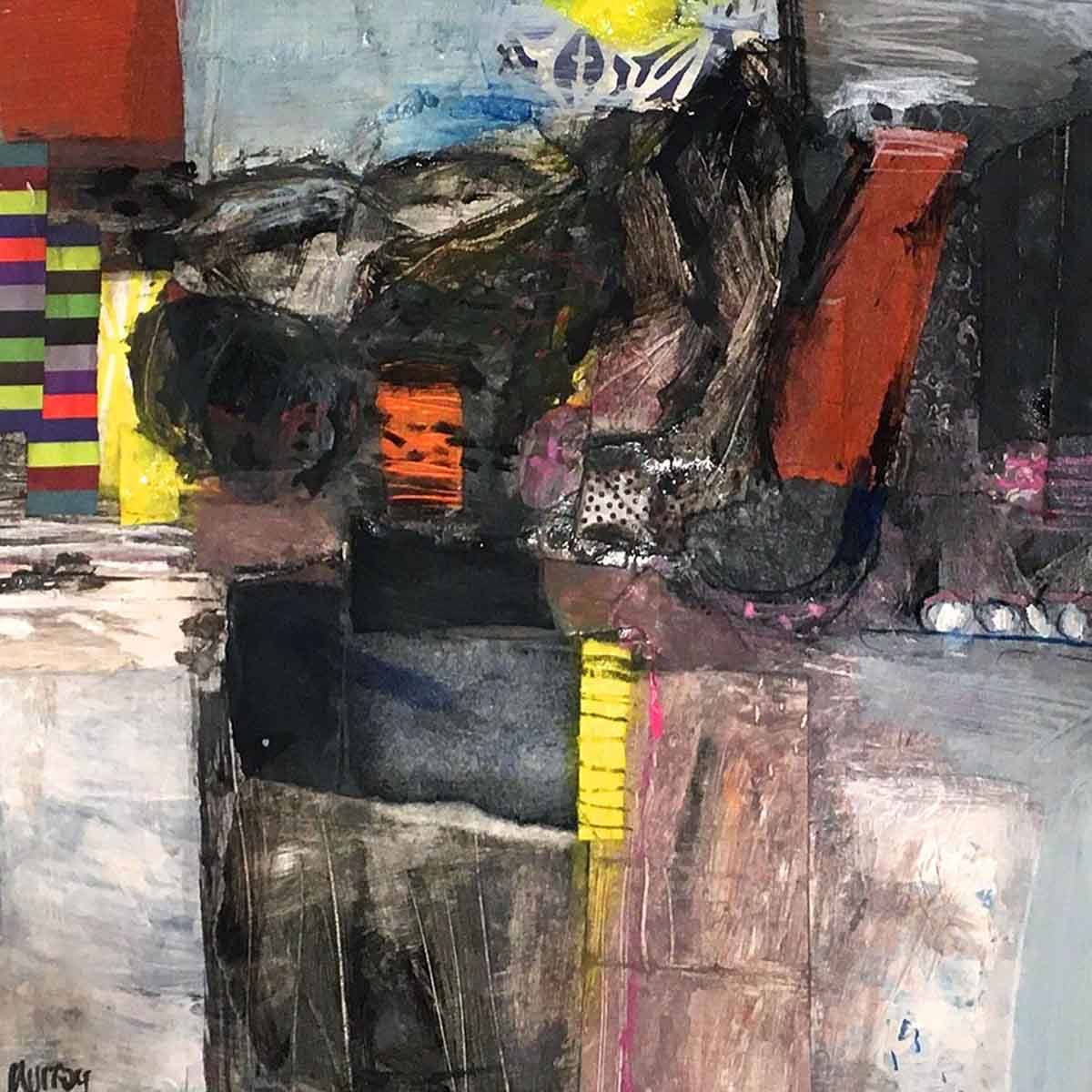 Paul Murray, 'Across the River' mixed mediac