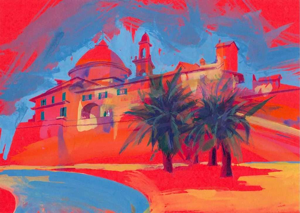 Ron Burnett, 'Castiglione Del Lago, Trasimeno, Umbria'