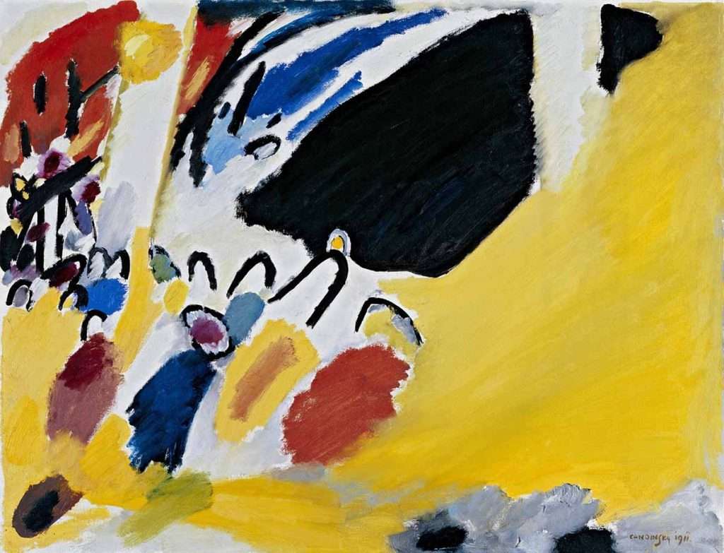 Wassily Kandinsky, 'Impression III (Concert)', 1911. Lenbachhaus Munich, Donation of Gabriele Münter, 1957